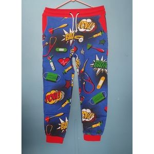 Medical Superheroes Fuzzy Fleece Joggers - Kids